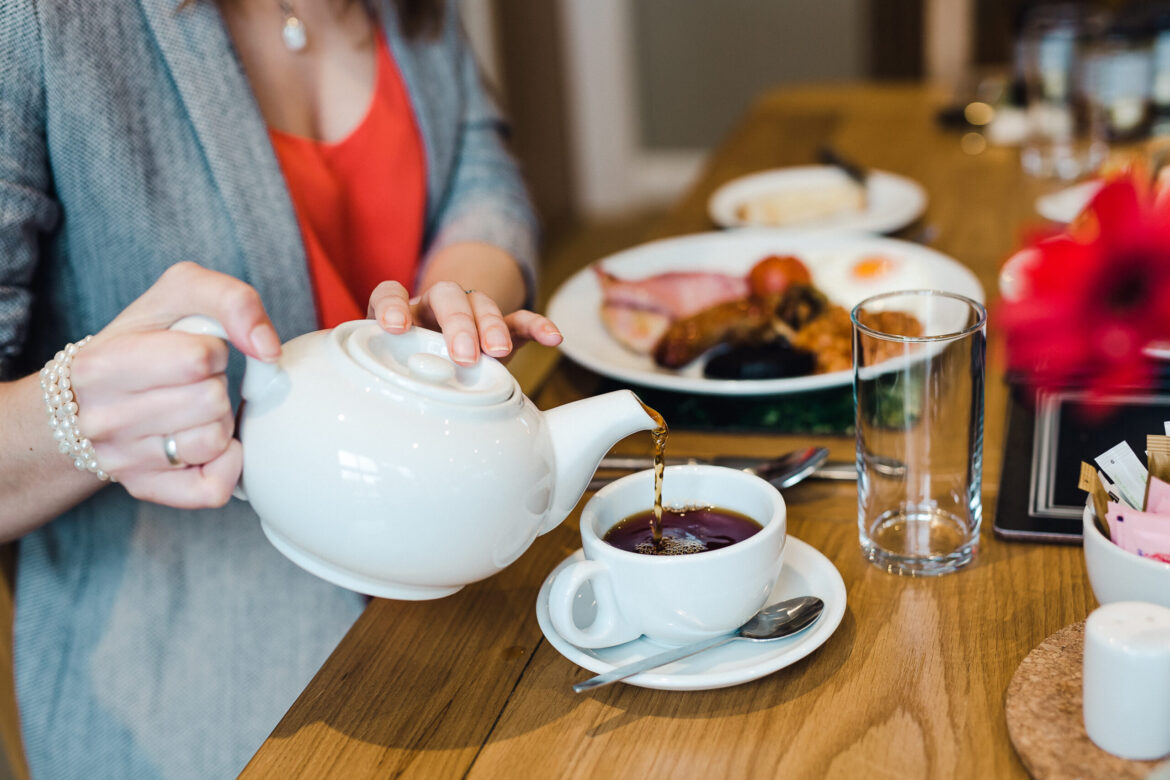 Wold Escapes private dining room Yorkshire Cooked breakfast B&B accommodation 