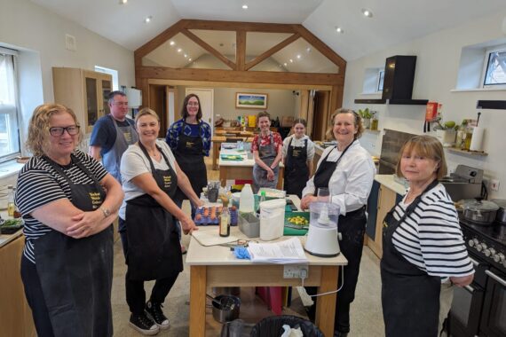 Stephanie Moon Vietnamese Class at Yorkshire Wolds Cookery School